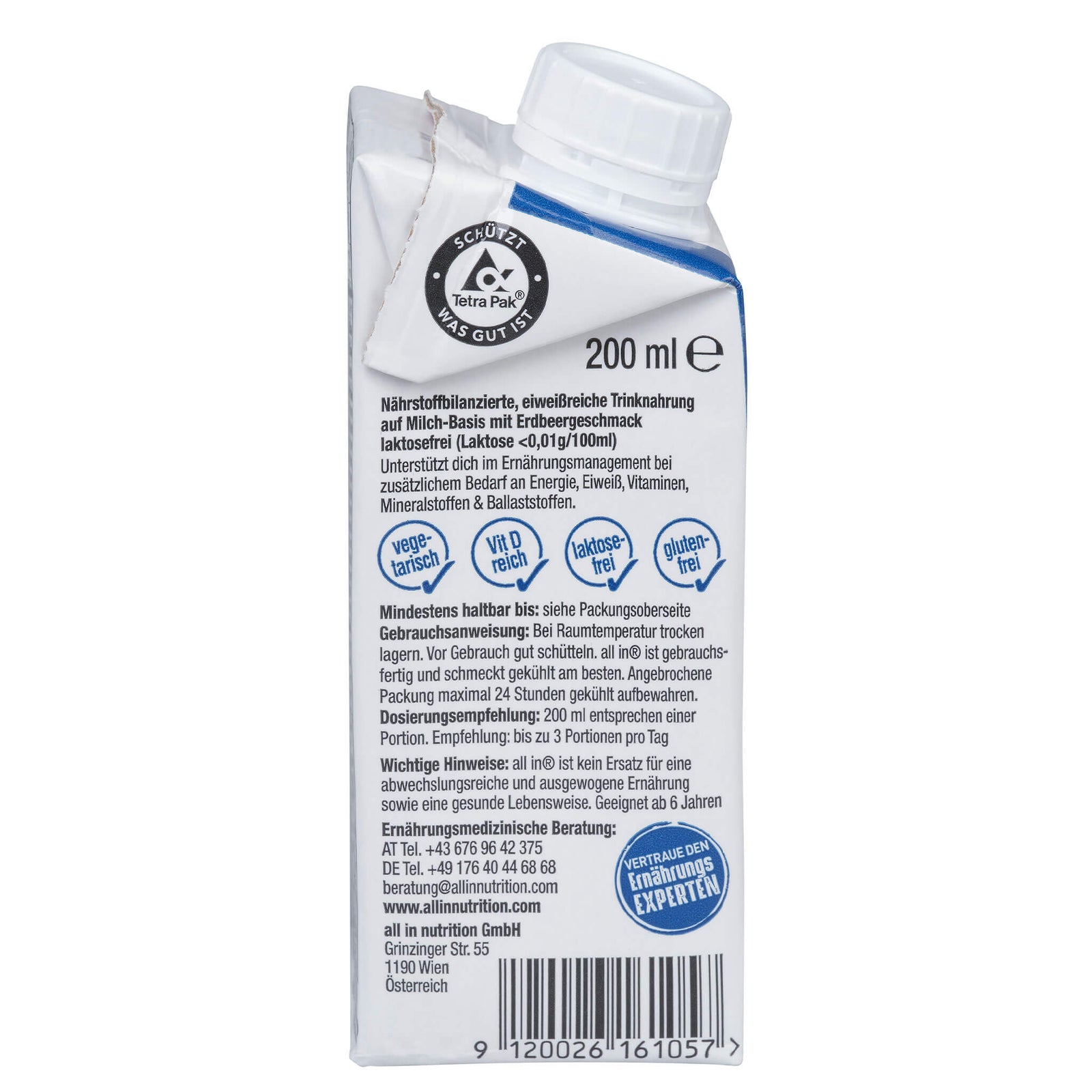 all in® COMPLETE Protein Mahlzeit