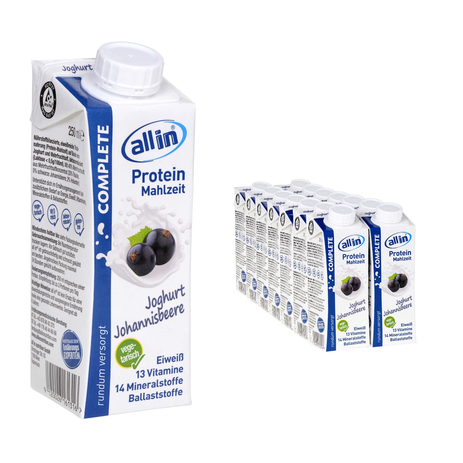 all in® COMPLETE Joghurt Johannisbeere
