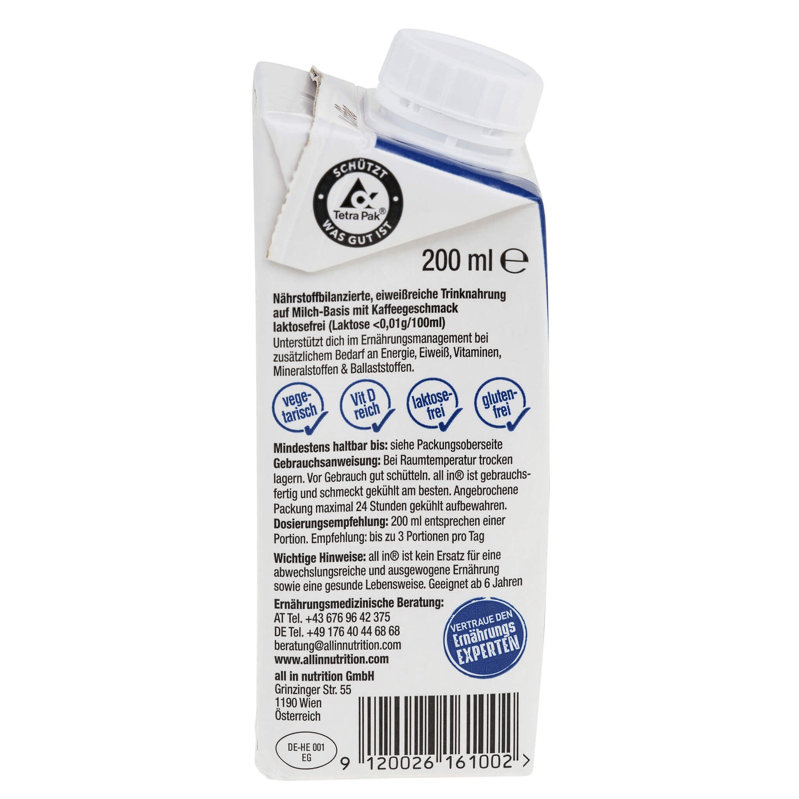 all in® COMPLETE Protein Mahlzeit