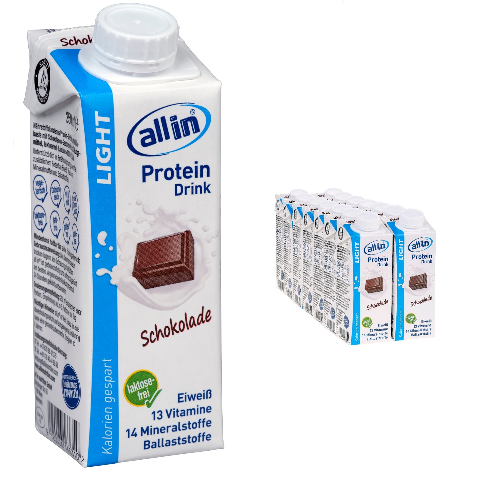 all in® LIGHT Protein Drinks