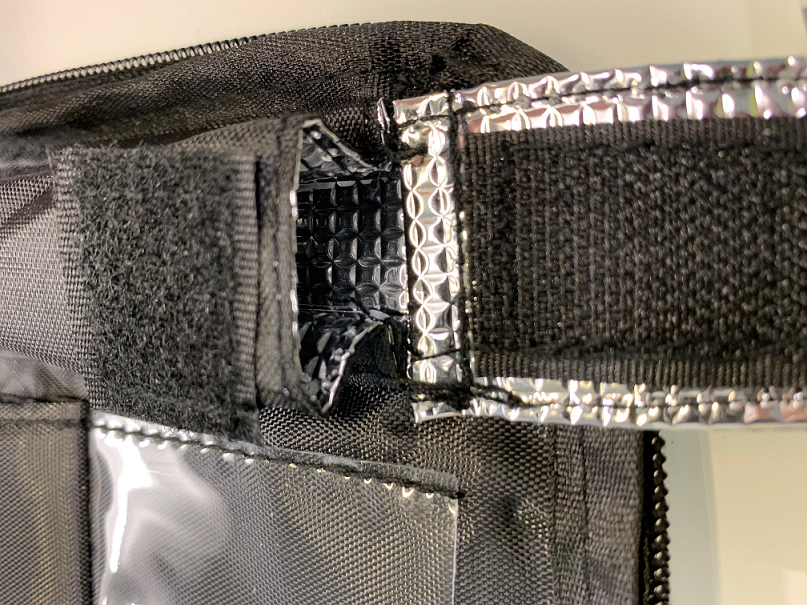 Insulin pen tray with aluminum lining