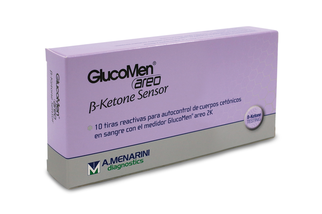 GlucoMen areo KETON 10 Teststreifen