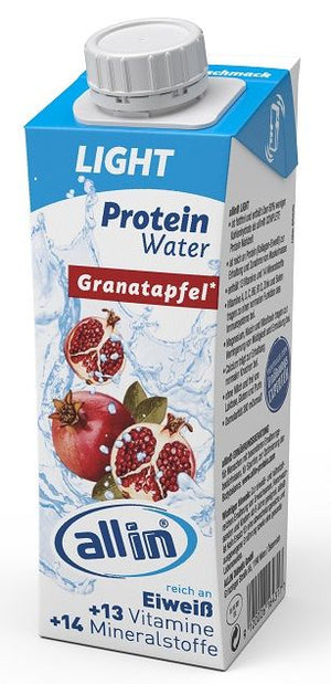 allin LIGHT Protein Water Granatapfel