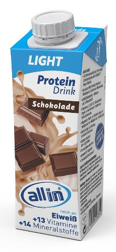 allin LIGHT Protein Drink Schokolade