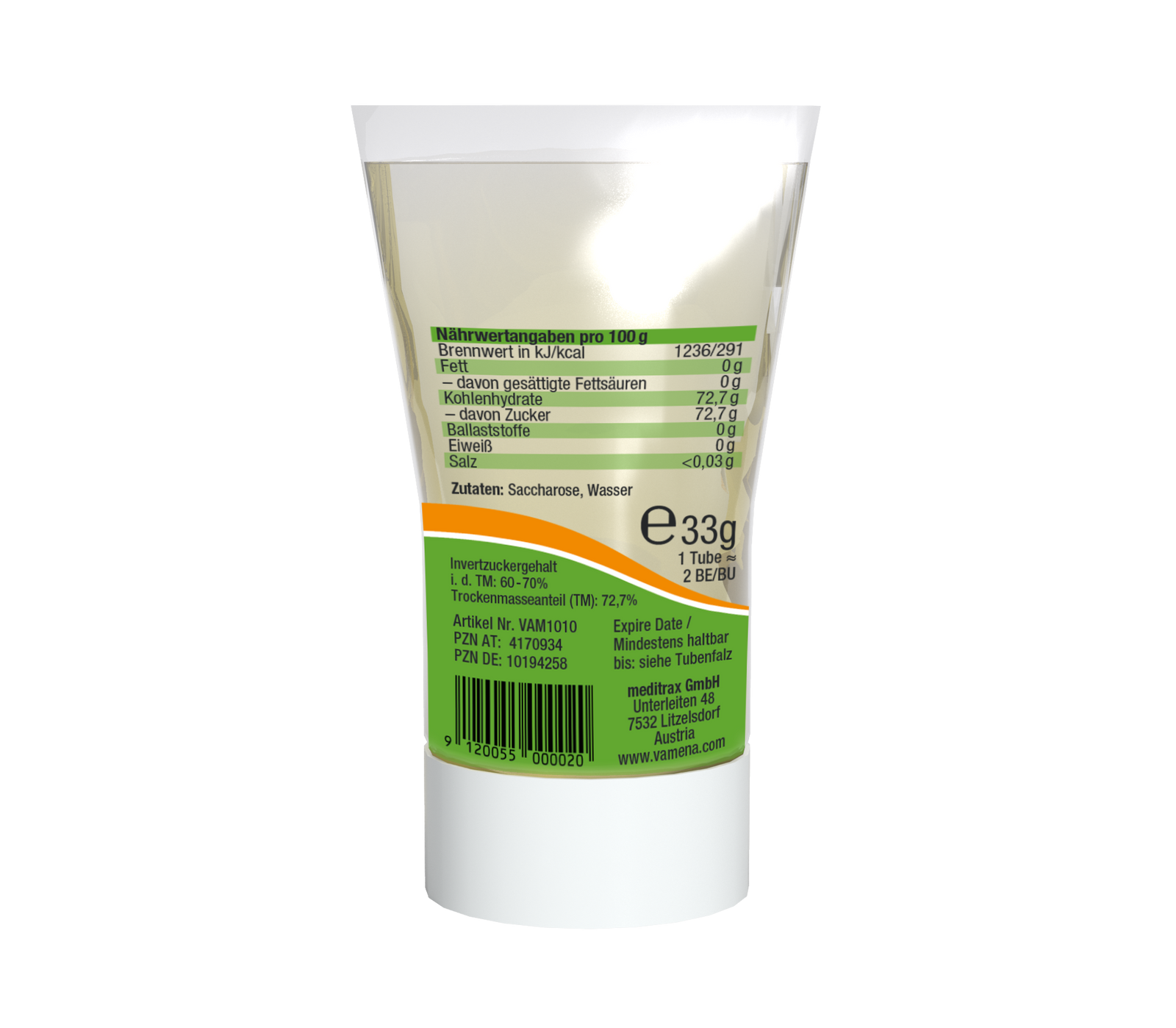 vamena Invertzuckersirup 33g