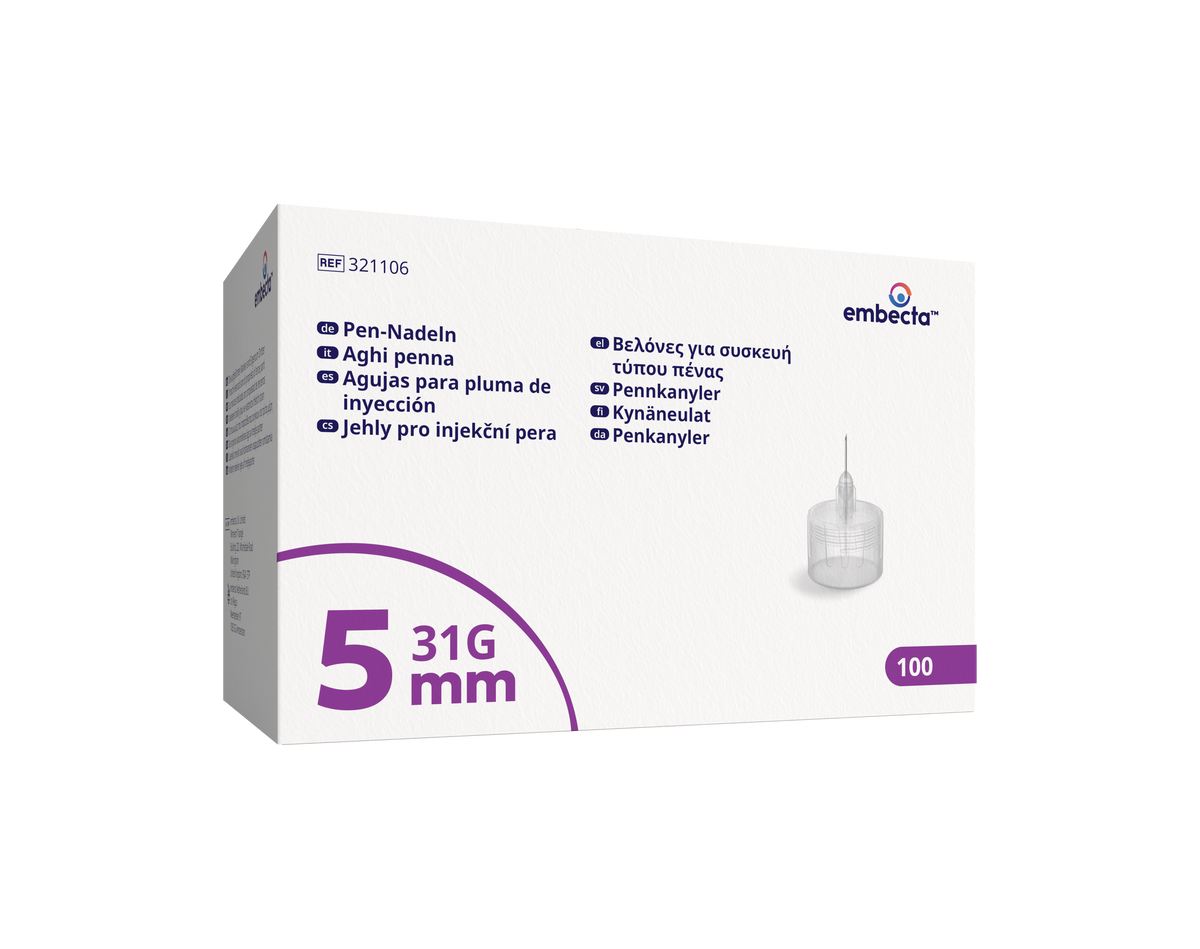 embecta Pennadeln 31G 0.25x5mm