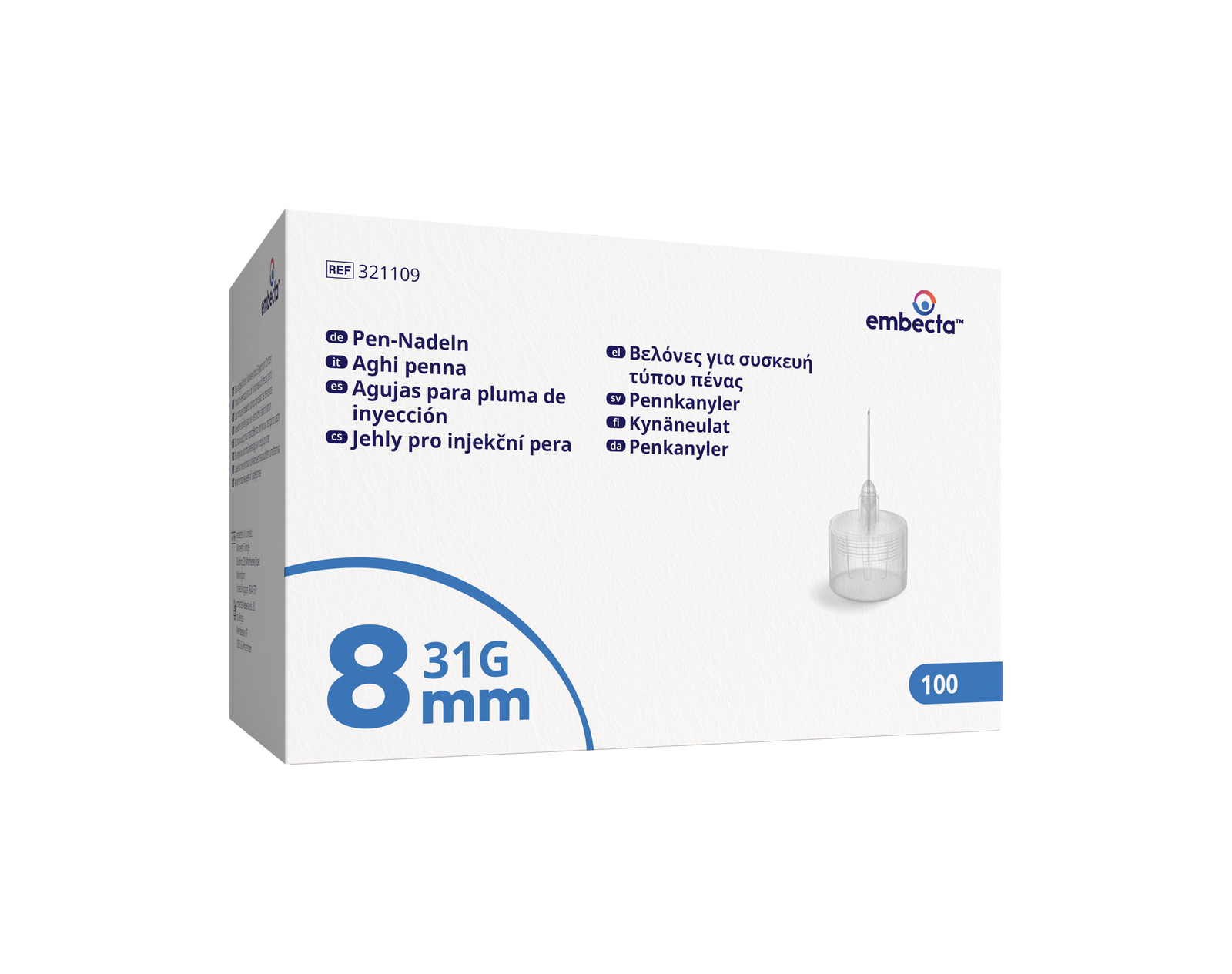 embecta Pennadeln 31G 0.25x8mm