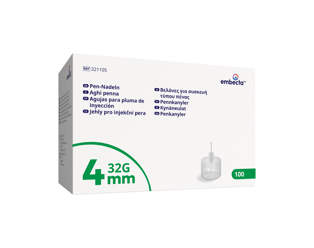 embecta Pennadel 32G 0.23x4mm
