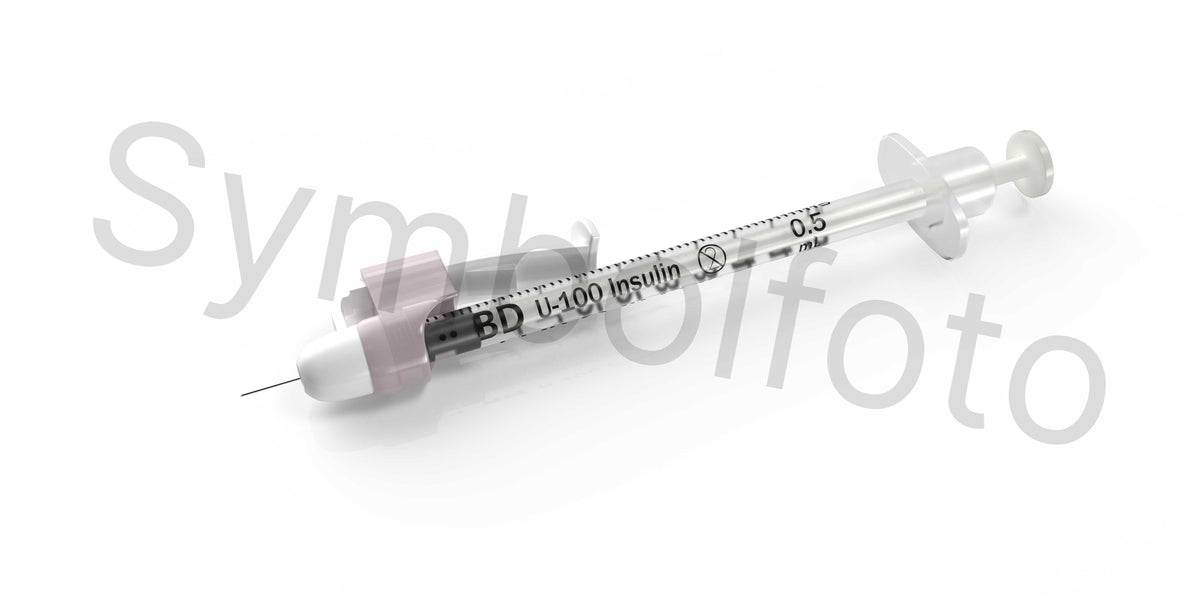 BD SafetyGlide™ Sicherheitsinsulinspritze U-100 29G 0.33x13mm 1 ml