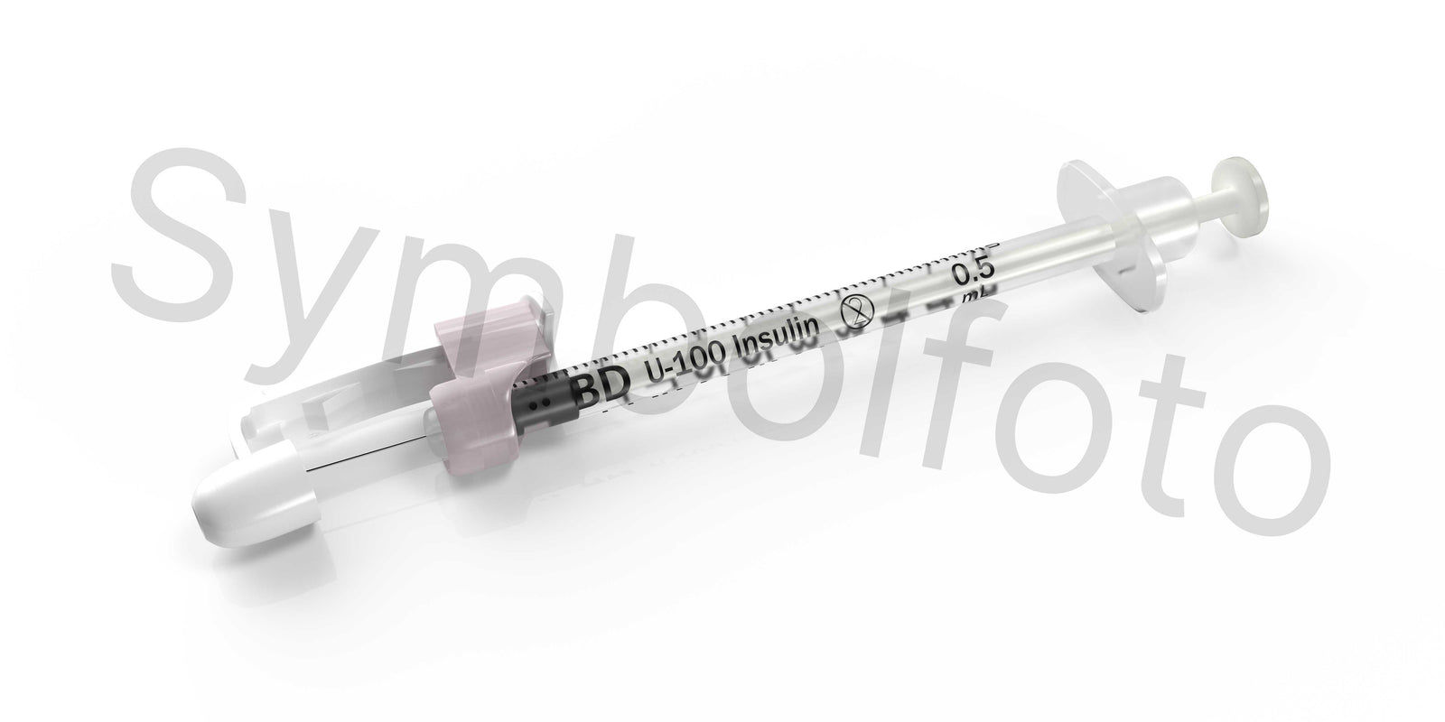 BD SafetyGlide™ Sicherheitsinsulinspritze U-100 31G 0.25x8mm 0.3 ml