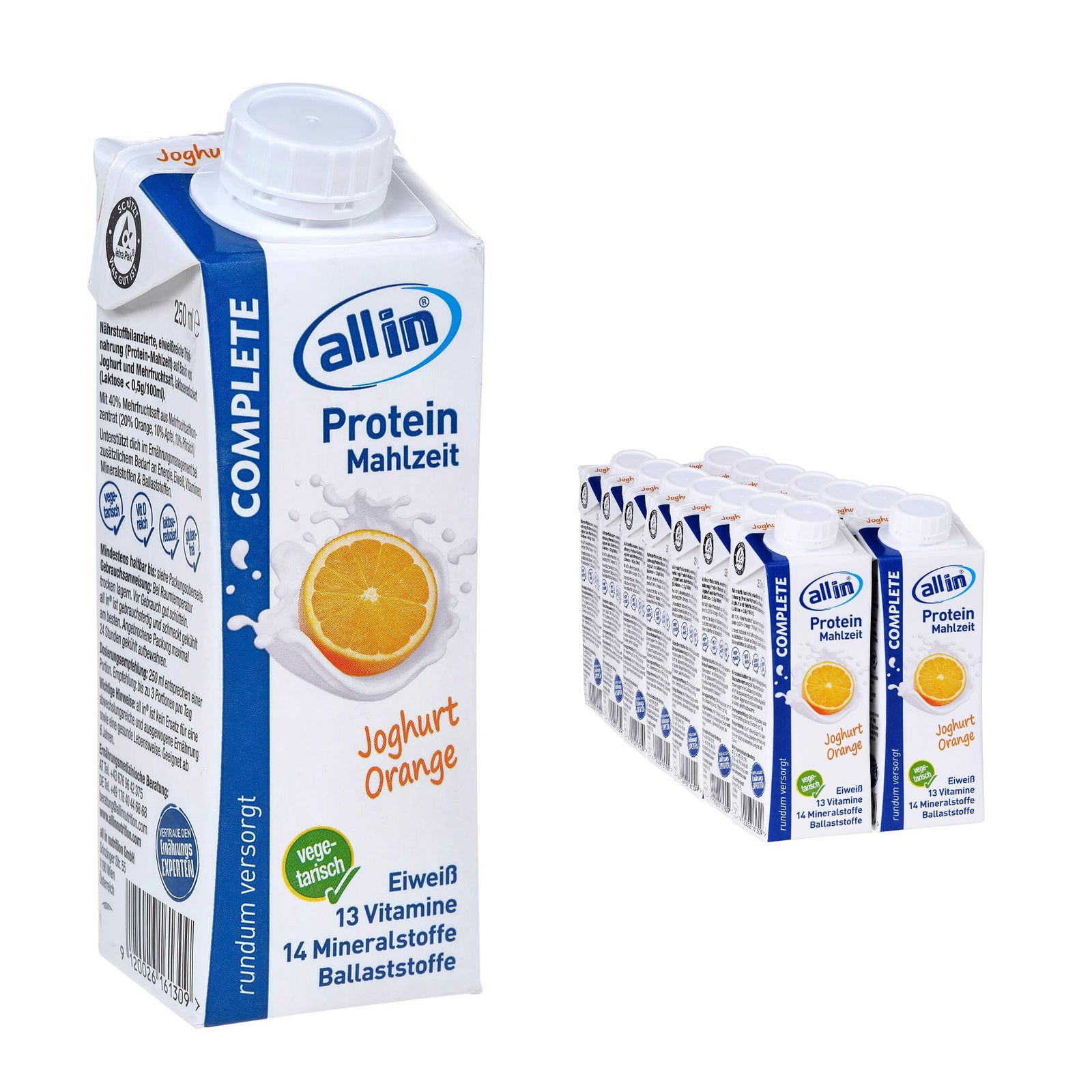 all in® COMPLETE Joghurt Orange