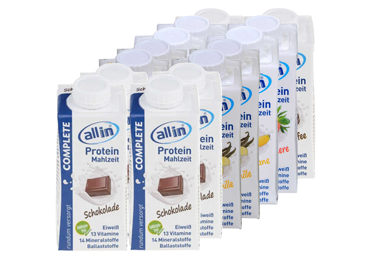 all in® COMPLETE Protein Mahlzeit 5er Mix