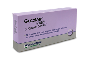 GlucoMen areo KETON 10 Teststreifen