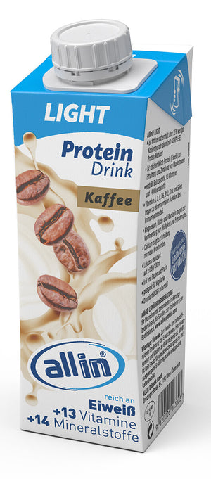 allin LIGHT Protein Drink Kaffee
