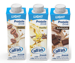 allin LIGHT Protein Drinks