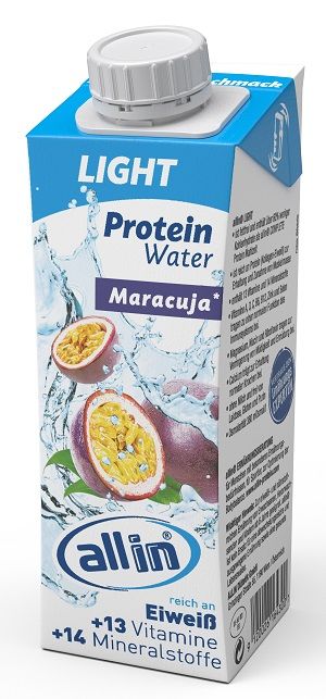 allin LIGHT Protein Water Maracuja